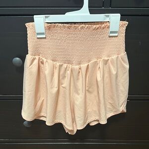Aerie peach athletic shorts